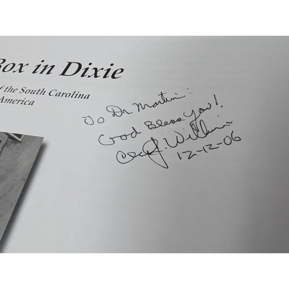 Out of the Box in Dixie Cecil Williams Photography of the South Carolina Signed